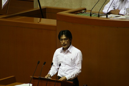 福岡県議会9月定例会。2回目の一般質問に立ちました。