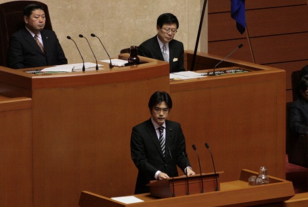 福岡県議会2月定例会。4回目の一般質問に立ちました。