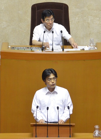 福岡県議会6月定例会。5回目となる一般質問に立ちました。