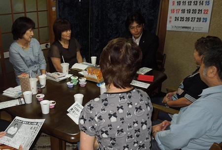 NPO法人「アートもん」さんからもお誘いいただき、出張・対話集会も。