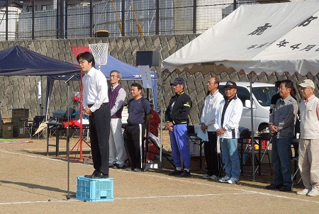 鹿部区の大運動会、健康福祉まつりに参加。