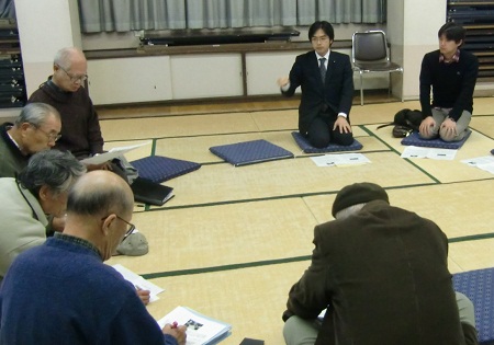 古賀市民の有志の皆さんの会合で県政報告。