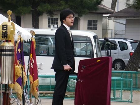 古賀市消防団と粕屋地区消防本部の出初式。成人式や記念駅伝へも。