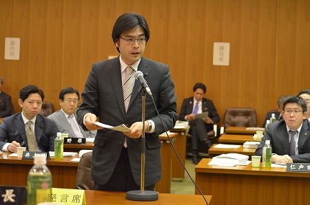 予算特別委員会。連続4回目の委員就任。計5回質問に立ちました。