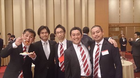 福中・福高ラグビー部創部90周年記念式典に参加。