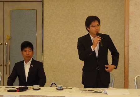 全国農協青年組織協議会(JA全青協)九州沖縄ブロック(白水信和委員長)との意見交換会を開催。