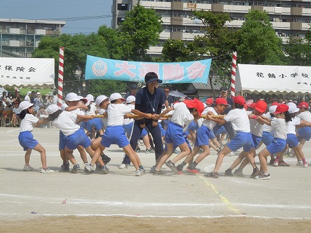 古賀市内8小学校で運動会を開催。