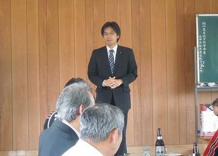 地元の古賀市消防団の第12分団(今在家区)と第16分団(小山田区)に新たな消防車両を配備、お披露目式。