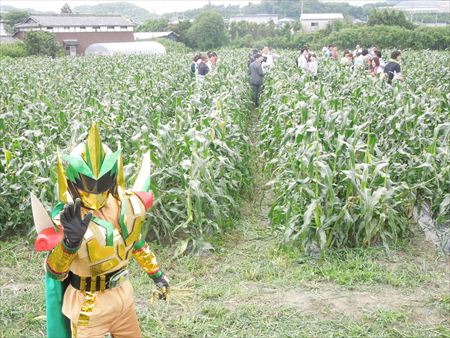 JA粕屋青年部の皆さんが企画した婚活パーティ「スイーツコン」にスタッフとして参加。福岡県が取り組む都市と農村の交流事業の一環で、古賀市の新特産品・スイーツコーンを活用。