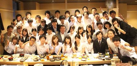 民主党福岡県連青年委員会として県内の大学生たちとの交流会を開催。