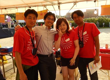 地元・古賀市の一大イベント「古賀ブライトフェスタ(ブラフェス)」が盛大に開催。フィナーレは花火が打ち上げられました。
