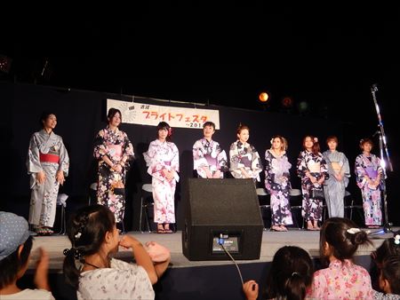 地元・古賀市の一大イベント「古賀ブライトフェスタ(ブラフェス)」が盛大に開催。フィナーレは花火が打ち上げられました。