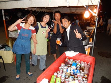 筵内区の放生会に参加。