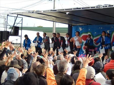 地元・古賀市の一大イベント「第30回まつり古賀」が盛大に開催されました。