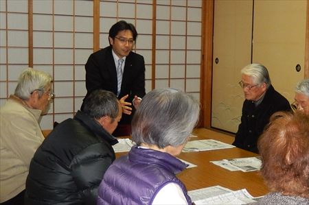 庄公民館(庄南区公民館支所)で対話集会を開催。