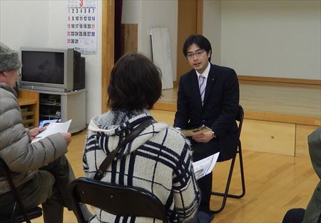 千鳥北区公民館で対話集会を開催。