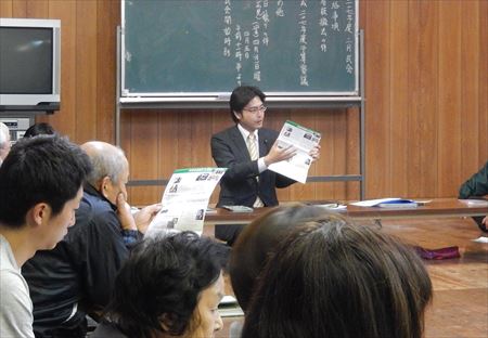 地域医療と農業振興について話しました。