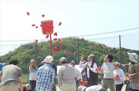 筵内区の軽スポーツレクレーション大会へ。