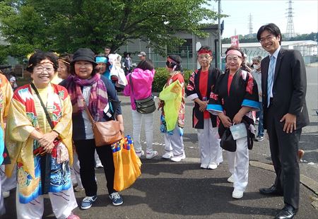 「食の祭典」と「芸術祭」に参加。
