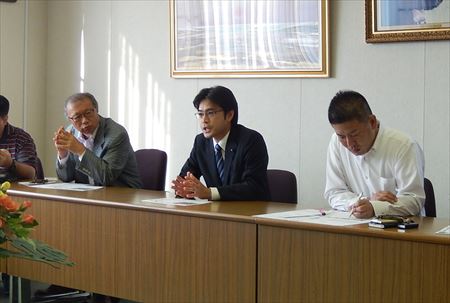 立正佼成会の皆さんの会議で活動報告。